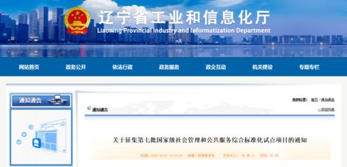 把握機(jī)遇，精準(zhǔn)發(fā)力——第七批國(guó)家級(jí)社會(huì)管理和公共服務(wù)綜合標(biāo)準(zhǔn)化試點(diǎn)項(xiàng)目征集應(yīng)對(duì)策略